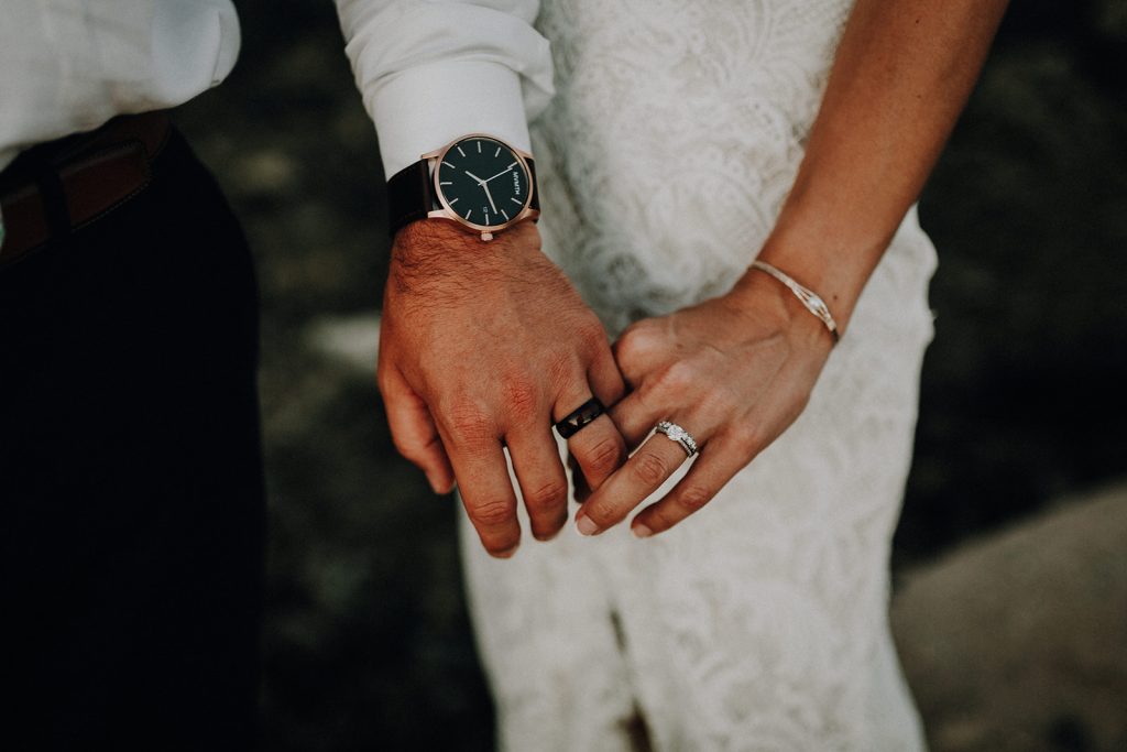 wedding rings, hawaii weddings