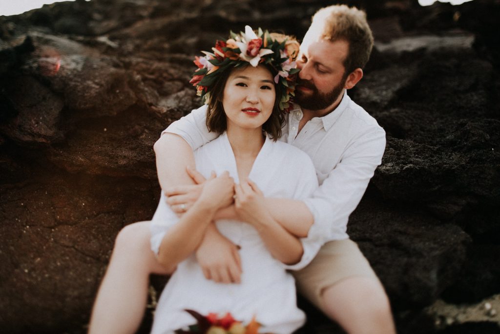 hawaii elopement wedding photographer